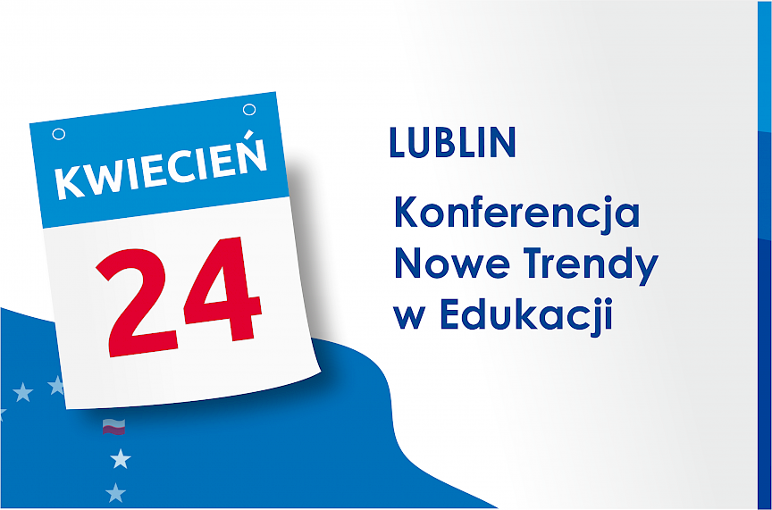 Grafika ozdobna z treścią: 24 kwietnia, Lublin Konferencja 