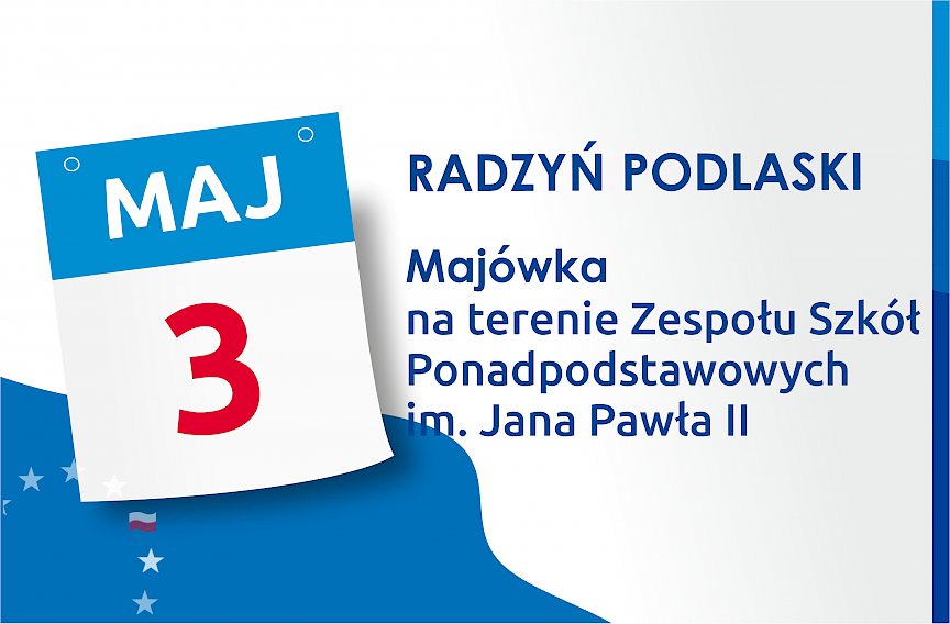 Radzyń Podlaski. Zmiana miejsca majówki z "Lokomotywami" Funduszy Europejskich