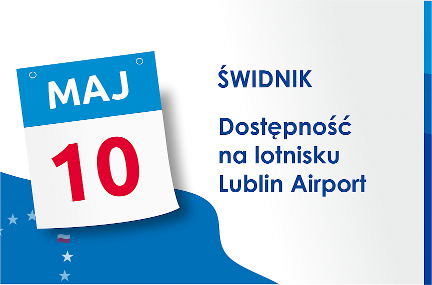 Dostępność na lotnisku Lublin Airport z Funduszami Europejskimi