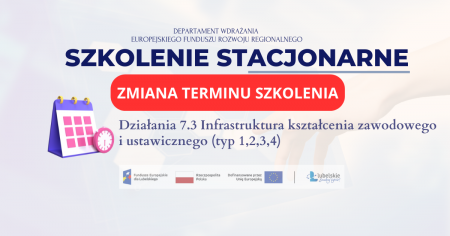 szkolenie 7.3 _ nowy termin szkolenia