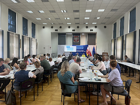 spotkanie informacyjne dla potencjalnych beneficjentów w Zamościu