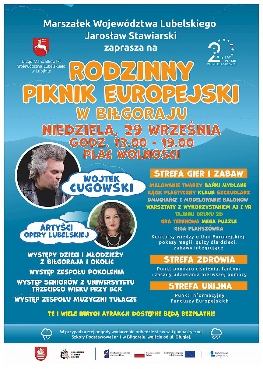 Rodzinny Piknik Europejski w Biłgoraju
