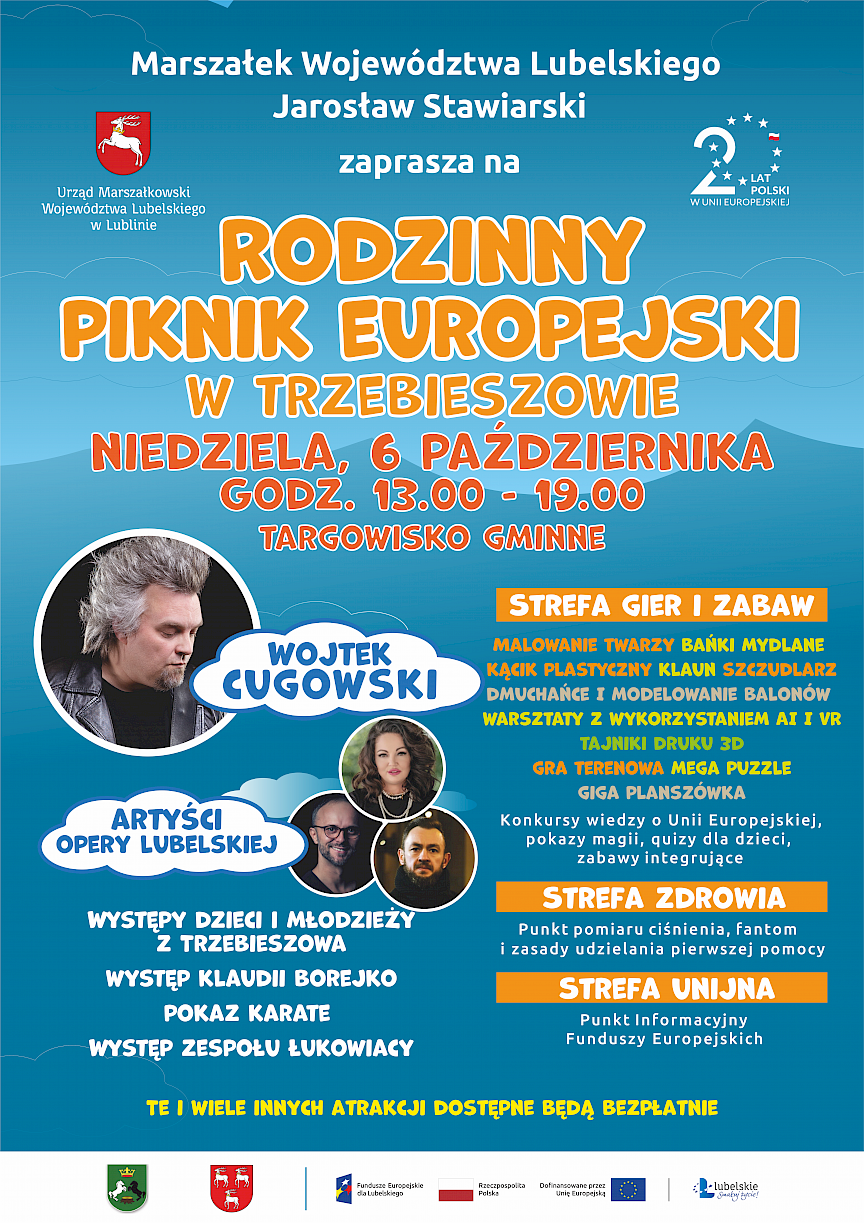 Rodzinny Piknik Europejski w Trzebieszowie