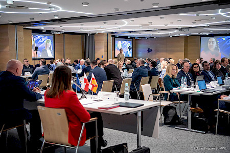 Zdjęcia z pierwszego posiedzenie Komitetu Monitorującego Fundusze Europejskie dla Lubelskiego 2021-2027