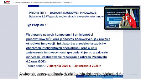 fragment prezentacji z Webinaru