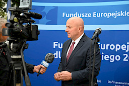 XXII posiedzenie Komitetu Monitorującego Fundusze Europejskie dla Lubelskiego 2021-2027 - konferencja prasowa