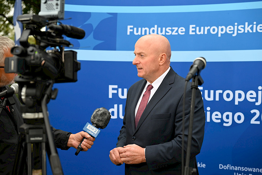 XXII posiedzenie Komitetu Monitorującego Fundusze Europejskie dla Lubelskiego 2021-2027 - konferencja prasowa