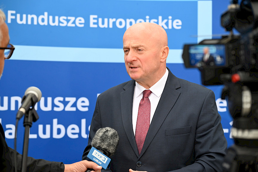 XXII posiedzenie Komitetu Monitorującego Fundusze Europejskie dla Lubelskiego 2021-2027 - konferencja prasowa