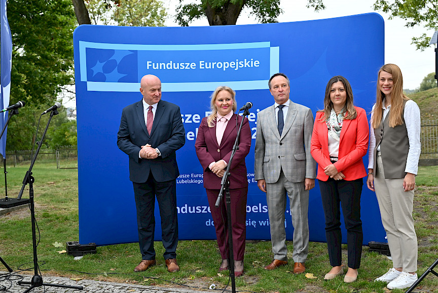 XXII posiedzenie Komitetu Monitorującego Fundusze Europejskie dla Lubelskiego 2021-2027 - konferencja prasowa