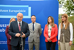 XXII posiedzenie Komitetu Monitorującego Fundusze Europejskie dla Lubelskiego 2021-2027 - konferencja prasowa