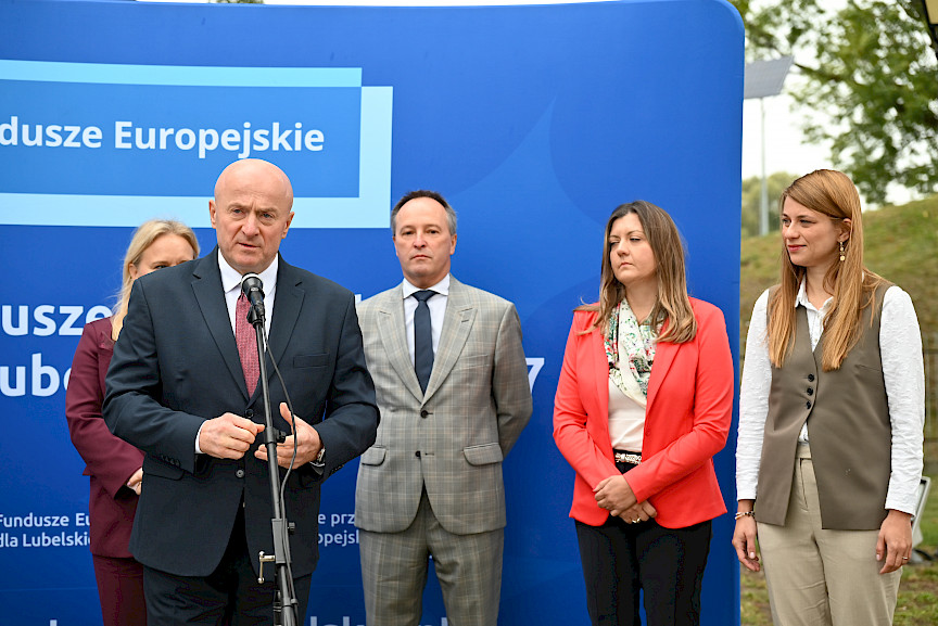 XXII posiedzenie Komitetu Monitorującego Fundusze Europejskie dla Lubelskiego 2021-2027 - konferencja prasowa