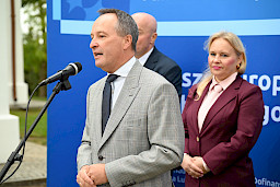 XXII posiedzenie Komitetu Monitorującego Fundusze Europejskie dla Lubelskiego 2021-2027 - konferencja prasowa