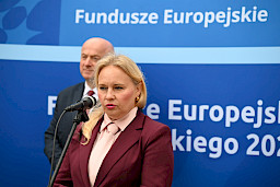 XXII posiedzenie Komitetu Monitorującego Fundusze Europejskie dla Lubelskiego 2021-2027 - konferencja prasowa