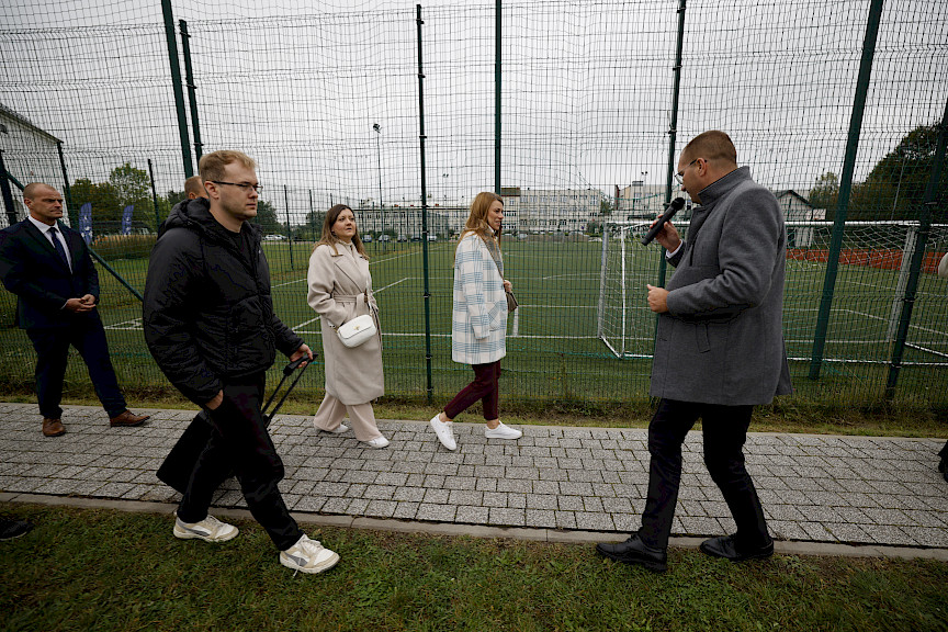 Wizyta studyjna KM FEL w Piszczacu 30 września 2025 r.