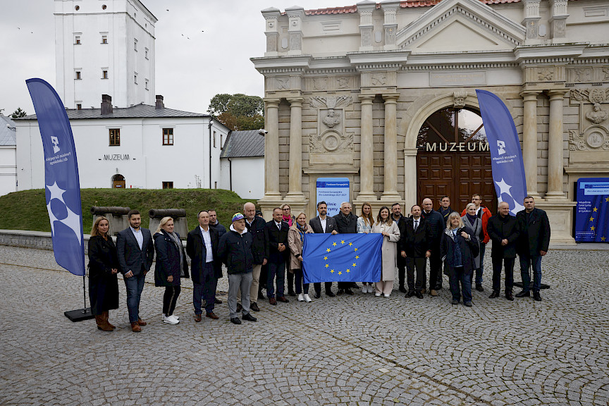 Wizyta studyjna KM FEL w Zespole Zamkowo-Parkowym Radziwiłłów w Białej Podlaskiej 30 września 2025 r.