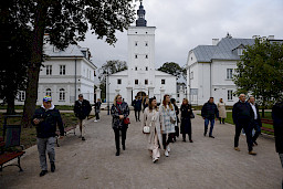 Wizyta studyjna KM FEL w Zespole Zamkowo-Parkowym Radziwiłłów w Białej Podlaskiej 30 września 2025 r.