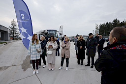 Wizyta studyjna KM FEL w Przedsiębiorstwie Robót Drogowych S.A (Grupa Horeglad) w Białej Podlaskiej 30 września 2025 r.