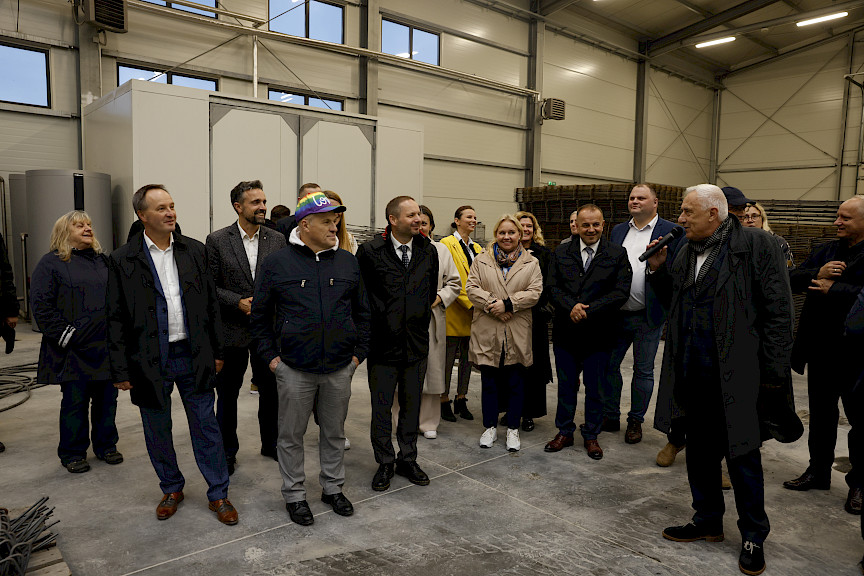 Wizyta studyjna KM FEL w Przedsiębiorstwie Robót Drogowych S.A (Grupa Horeglad) w Białej Podlaskiej 30 września 2025 r.