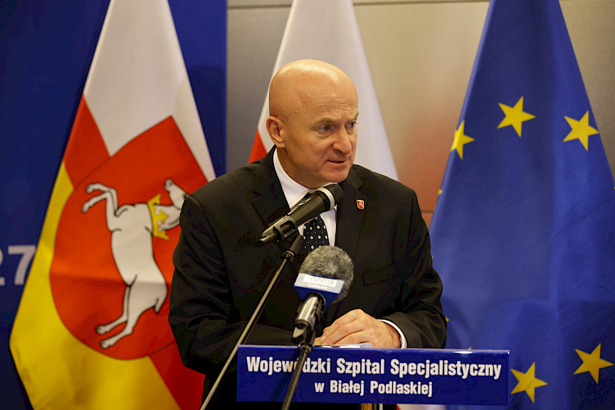 Wizyta studyjna KM FEL w Wojewódzkim szpitalu Specjalistycznym) w Białej Podlaskiej 30 września 2025 r.