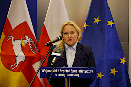 Wizyta studyjna KM FEL w Wojewódzkim szpitalu Specjalistycznym) w Białej Podlaskiej 30 września 2025 r.