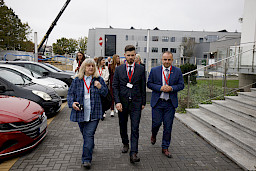 Wizyta studyjna KM FEL w Wojewódzkim szpitalu Specjalistycznym) w Białej Podlaskiej 30 września 2025 r.