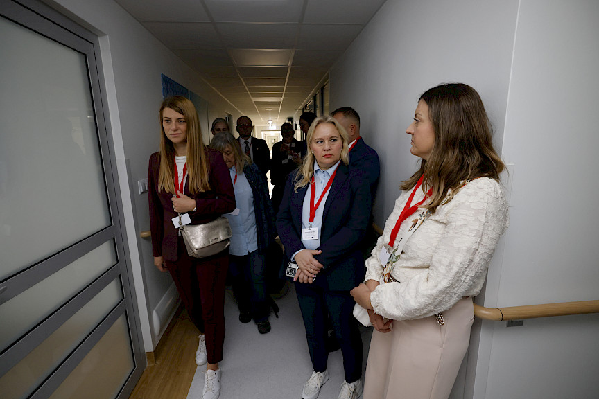 Wizyta studyjna KM FEL w Wojewódzkim szpitalu Specjalistycznym) w Białej Podlaskiej 30 września 2025 r.