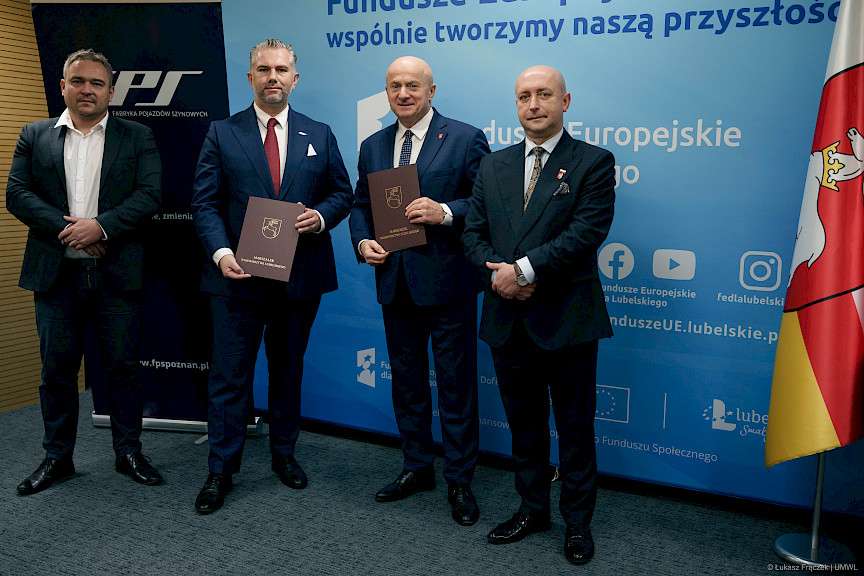 4 Elektryczne Zespoły Trakcyjne dla województwa lubelskiego
