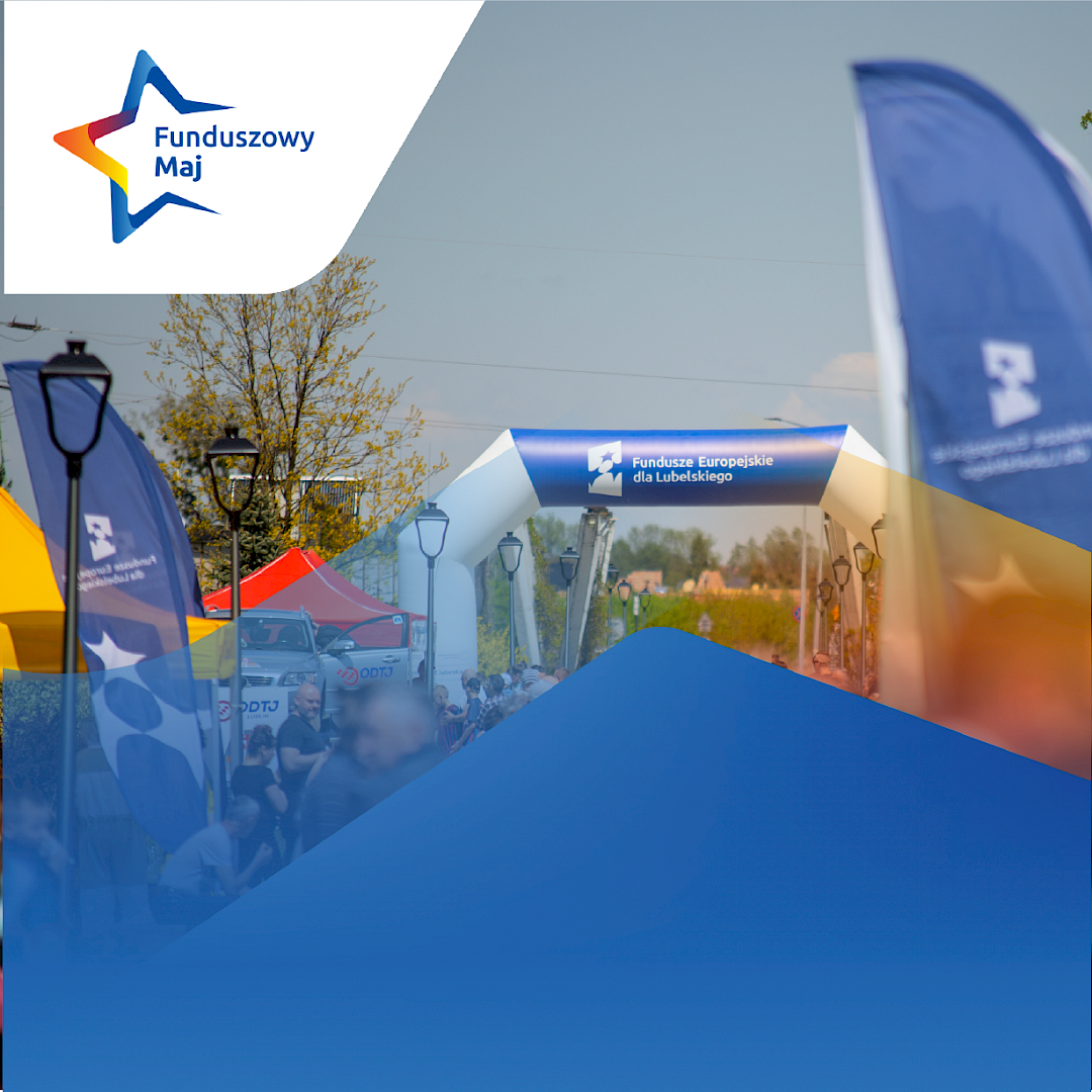 Grafika promująca wydarzenie Funduszowy Maj.