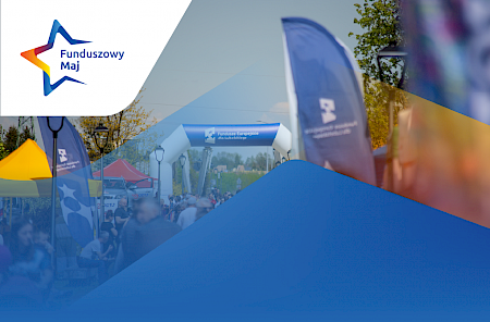 Grafika promująca wydarzenie Funduszowy Maj.