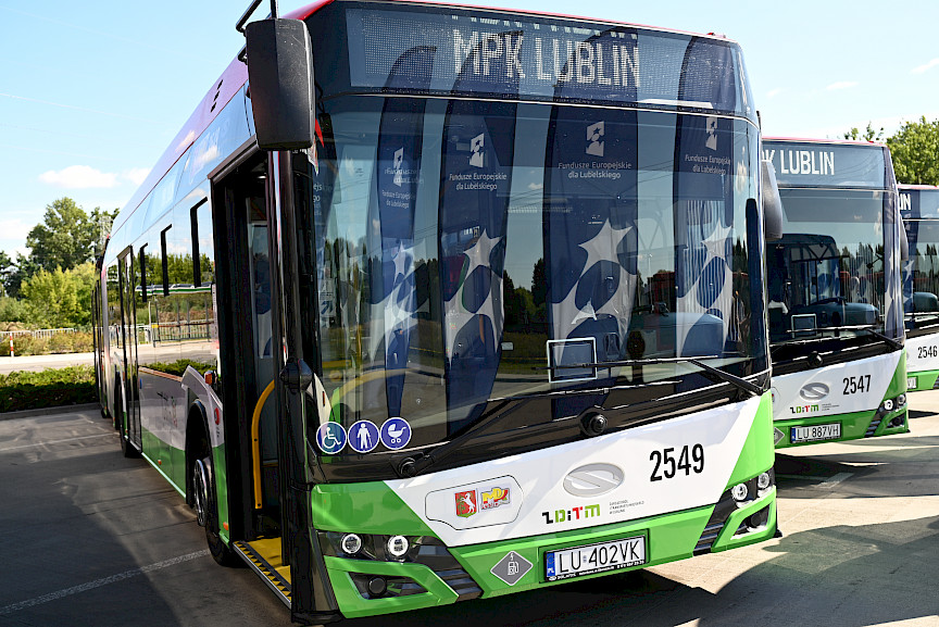 9 nowych autobusów hybrydowych w Lublinie dzięki Funduszom Europejskim
