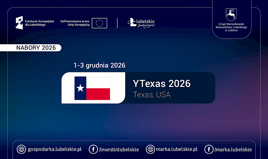 Promocja lubelskich MŚP podczas konferencji środowiska biznesowego YTexas 2026