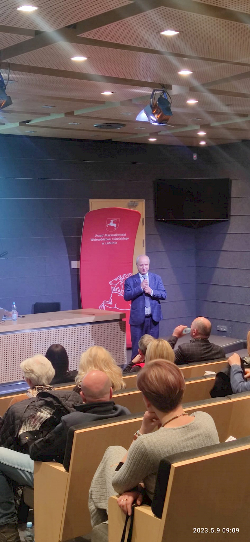 Dyrektor LAWP Marek Neckier otwiera szkolenie